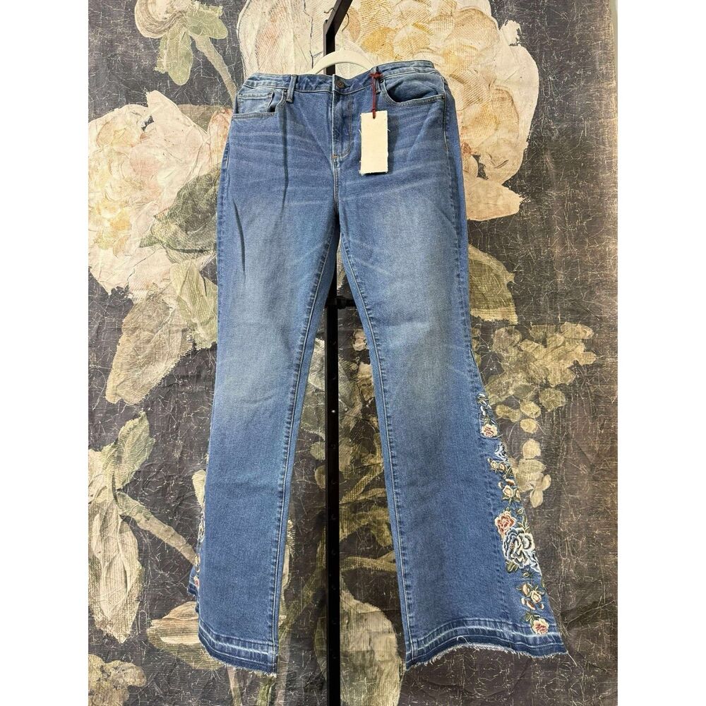New Free People X Driftwood Farrah Womens Jeans Sz 32